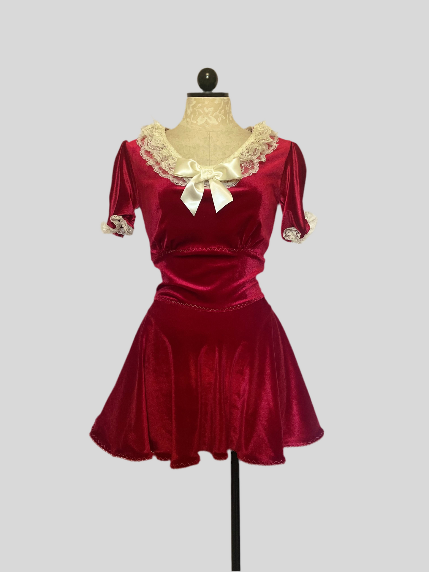 The Nita Dress in Berry