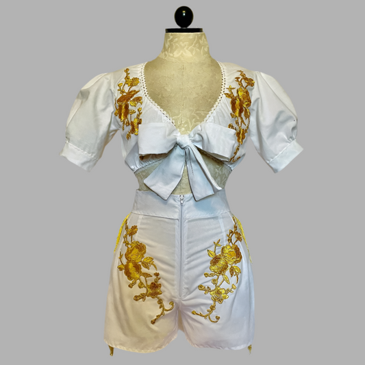 The Carter Set in White and Gold
