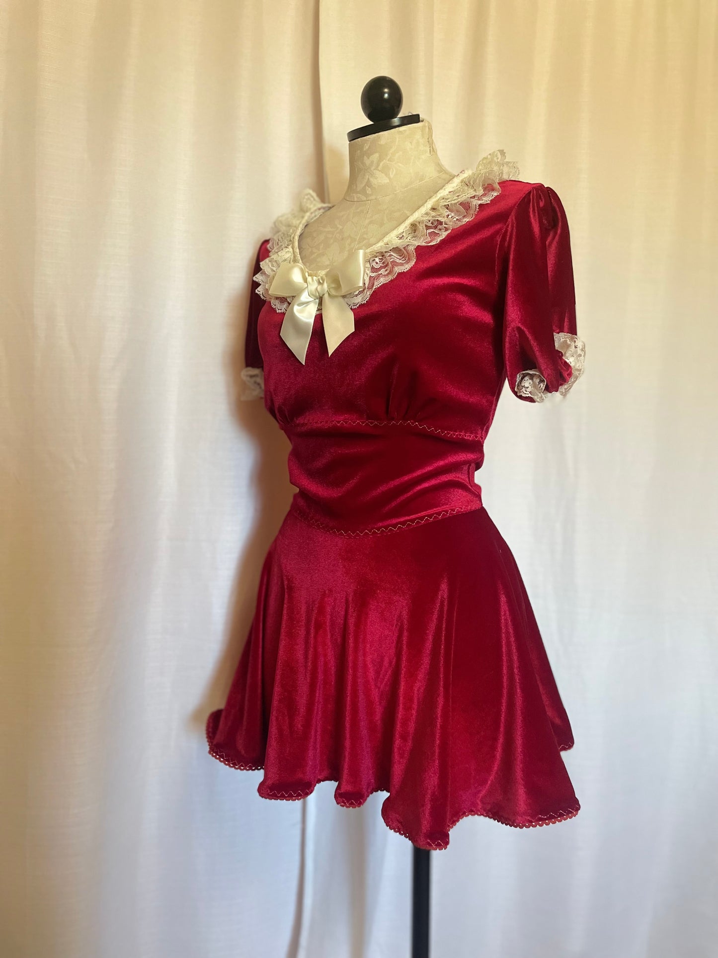 The Nita Dress in Berry
