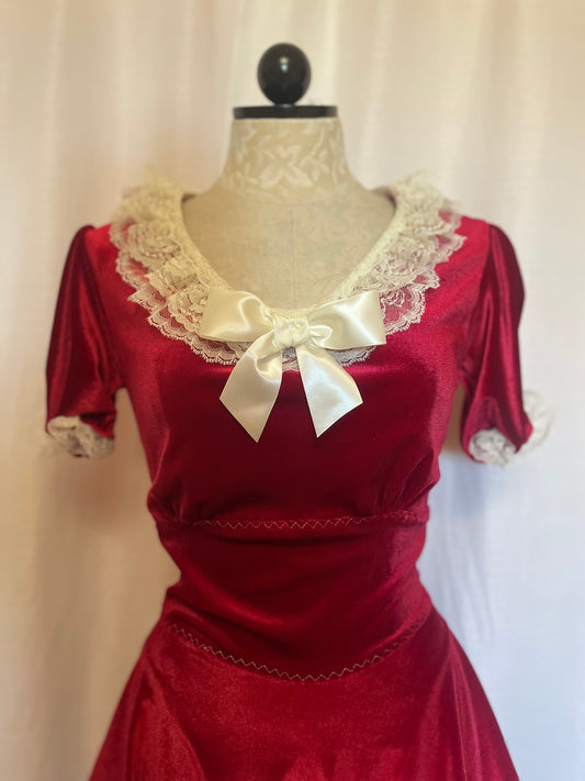 The Nita Dress in Berry