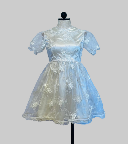 The Taffy Dress with satin