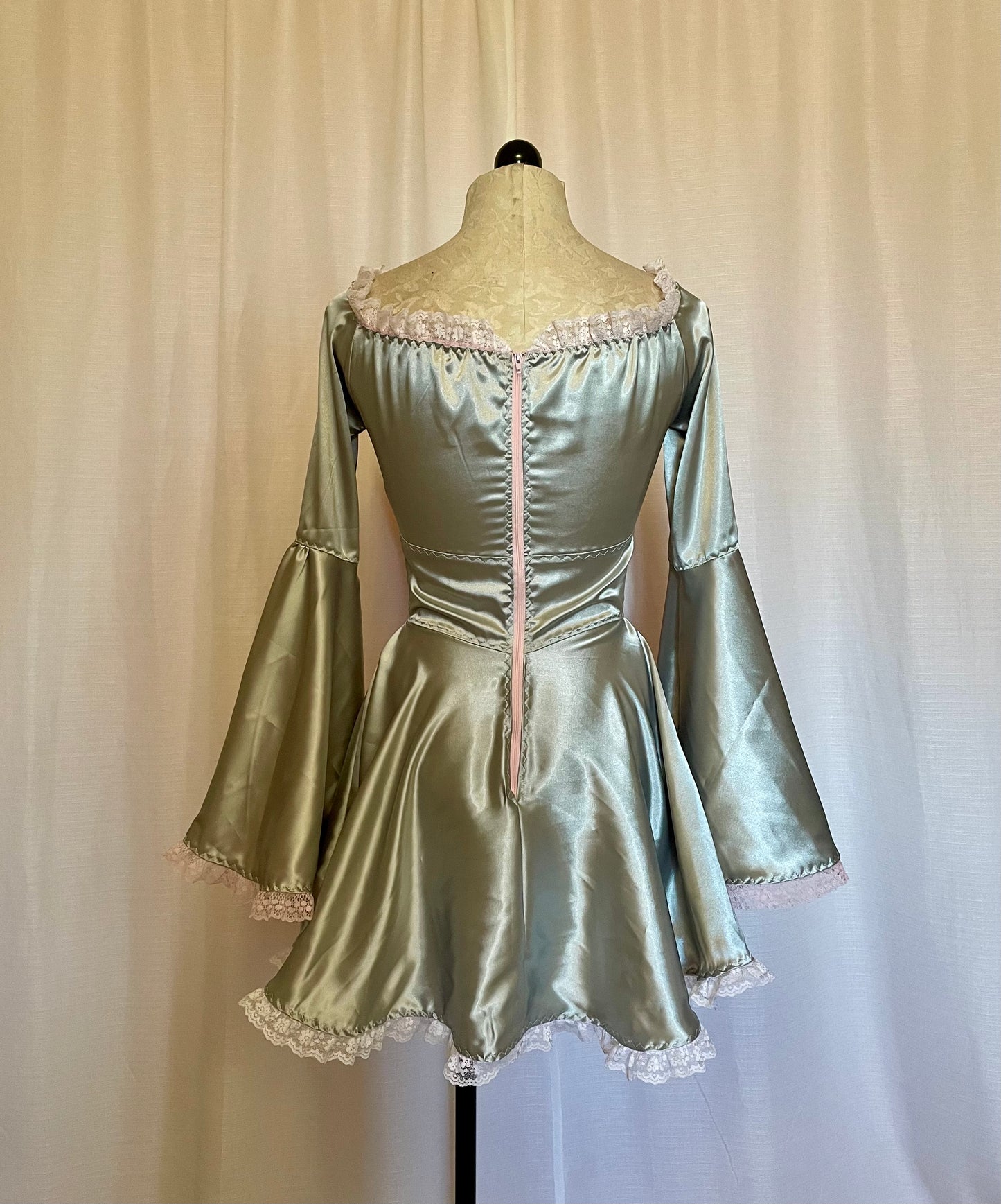 The Katie Mae Dress in satin