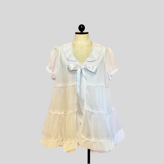 The Lexi Babydoll in White