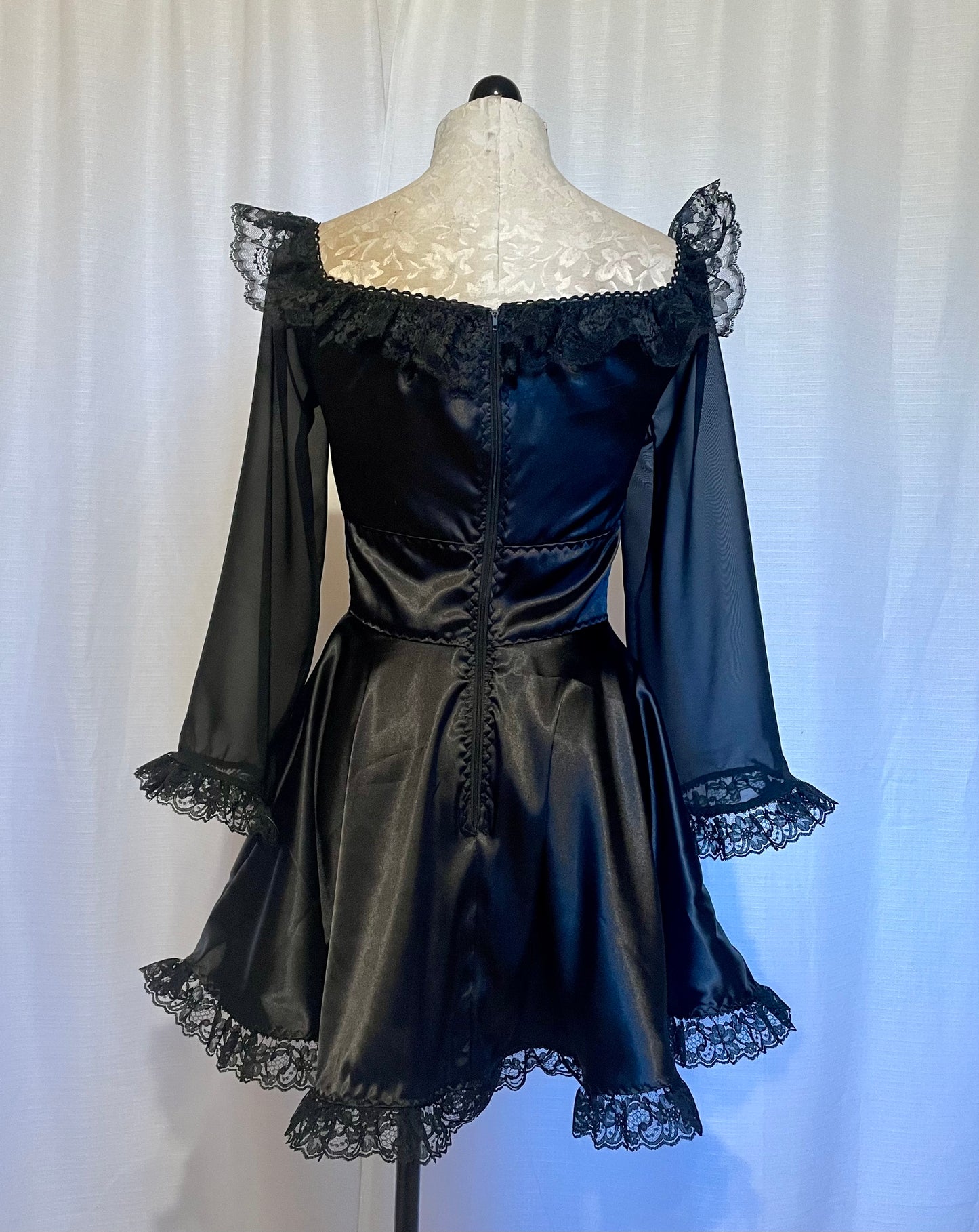 The Penelope Dress in Black