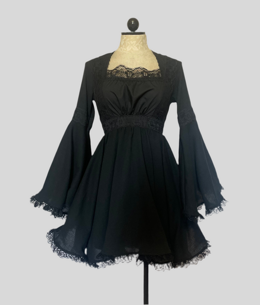 The Aurelie Dress in Black