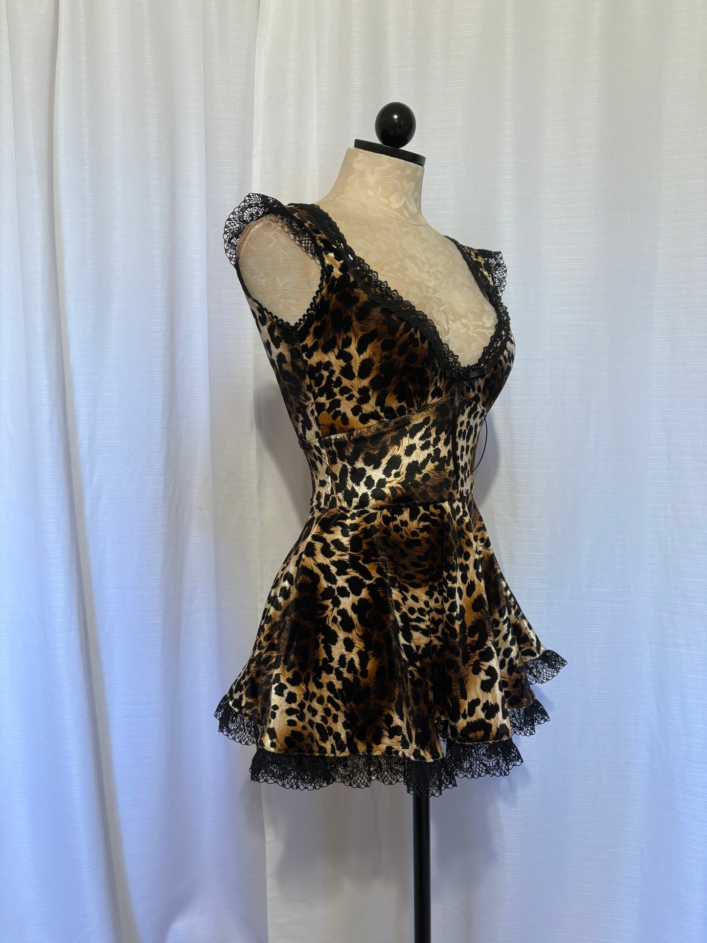 The Lena Velvet Mini Dress