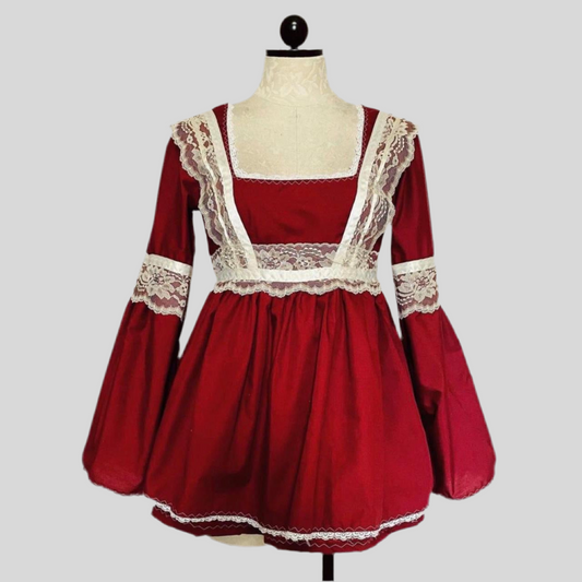 The Lana Dress in Berry