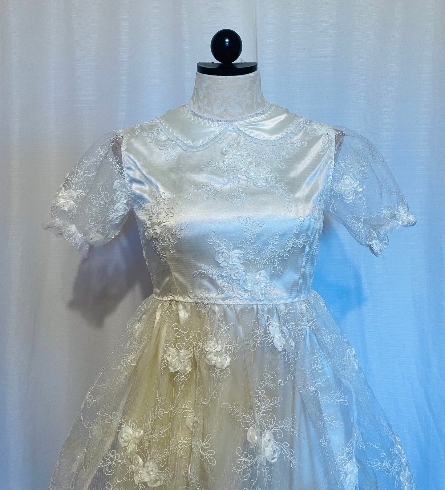 The Taffy Dress with satin