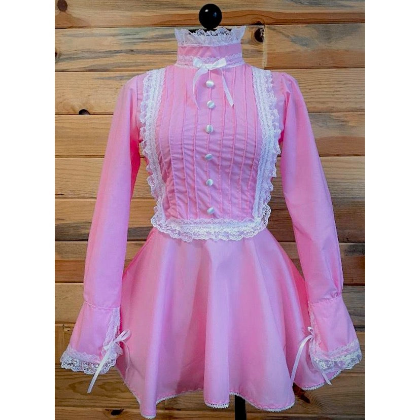 The Yves Dress in Pink