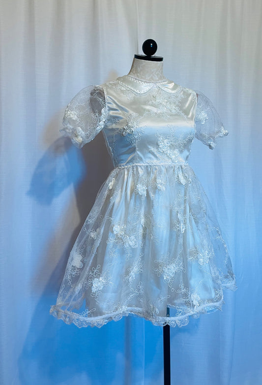 The Taffy Dress with satin