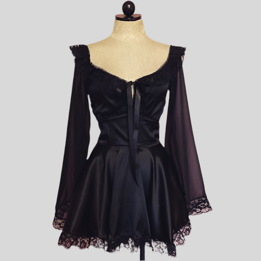 The Penelope Dress in Black
