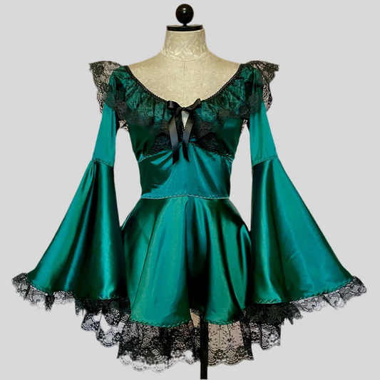 The Deidre Dress in Teal