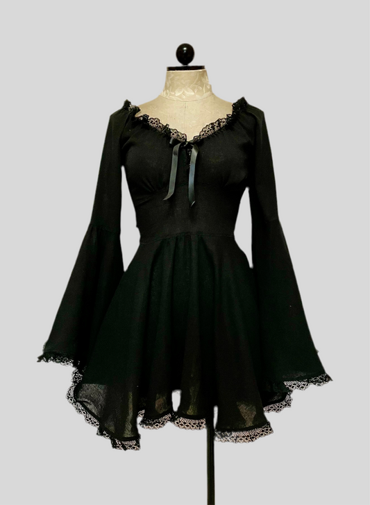 The Katie Mae Dress in Black
