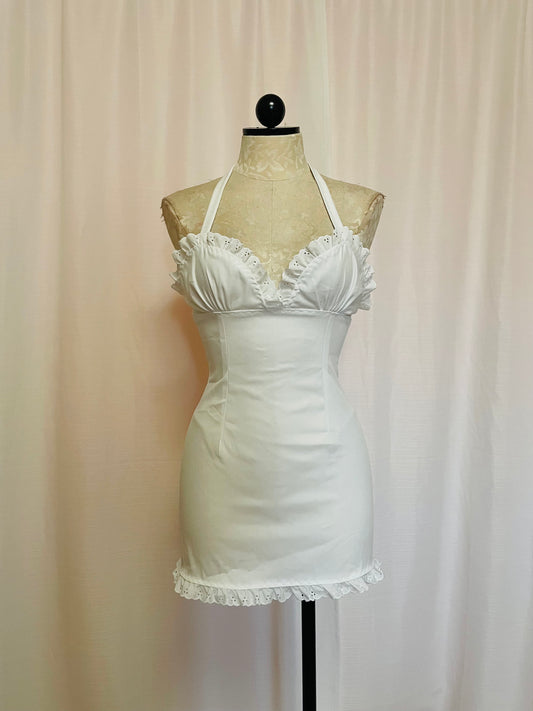 The Debra Dress in White