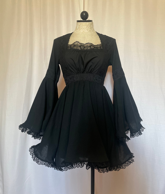 The Aurelie Dress in Black