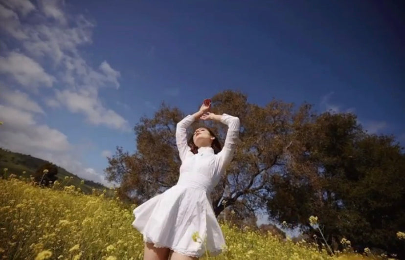 The Lulu Dress in White