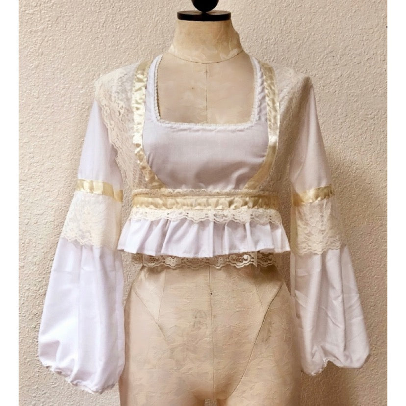 The Lana Blouse in White