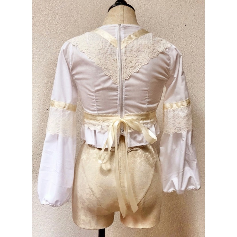 The Lana Blouse in White