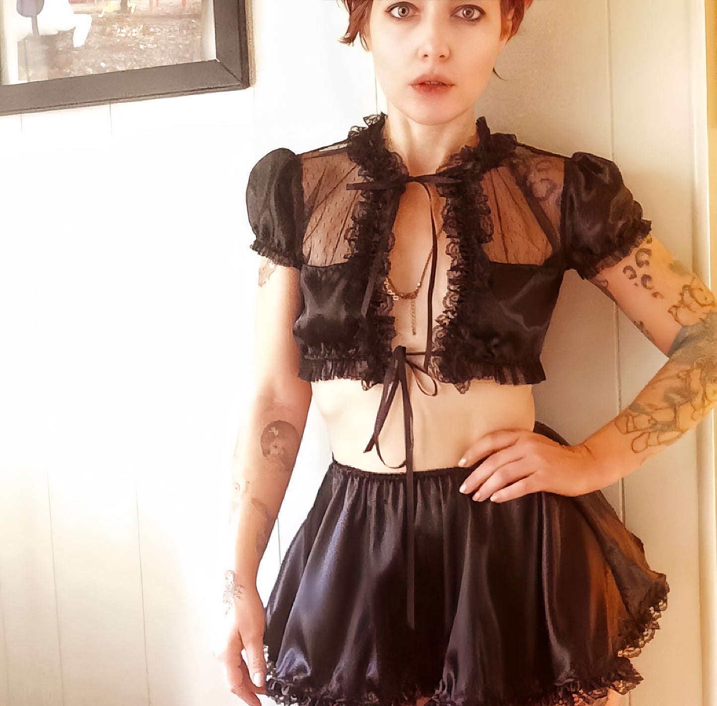 The Antoinette Dotted Tie Set
