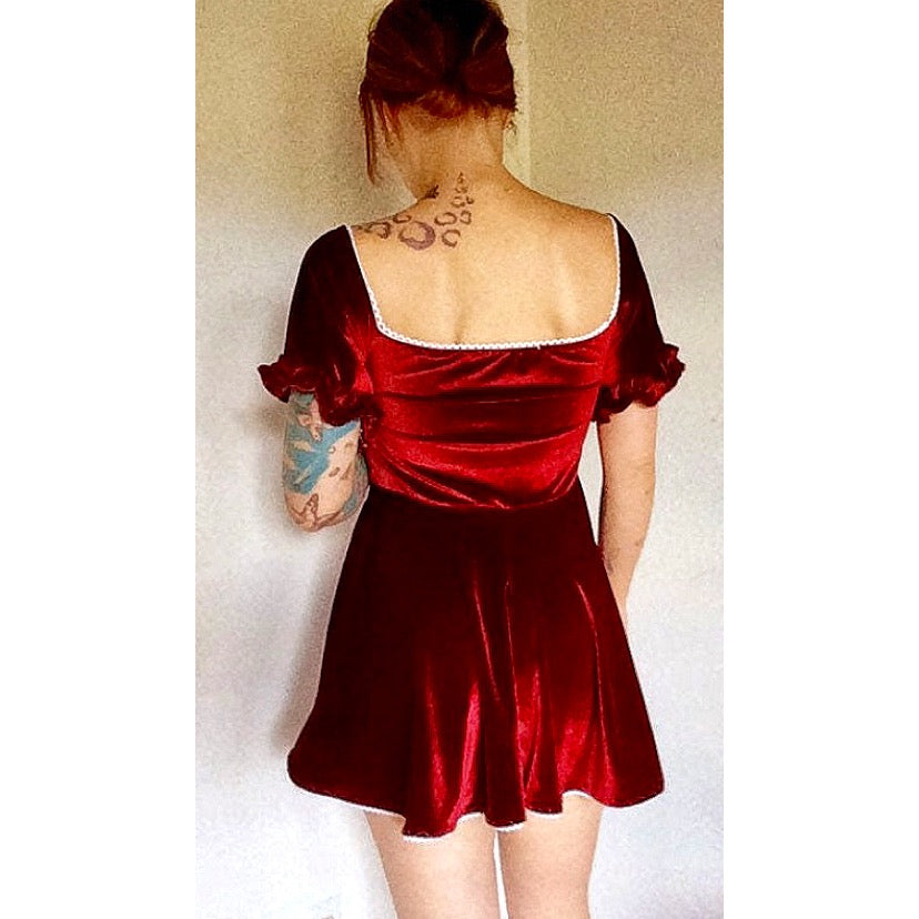 The Gemma Dress in Red