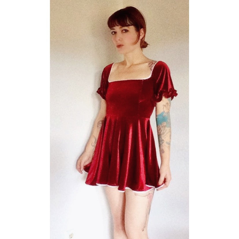 The Gemma Dress in Red