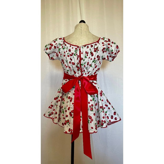 The Missy Dress in Cherry