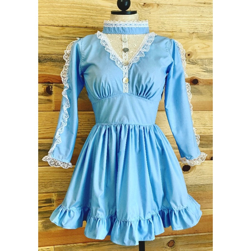 The Lauren Dress in Blue