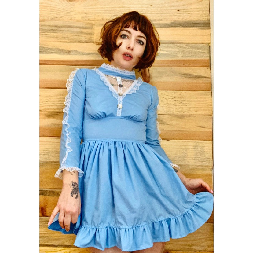 The Lauren Dress in Blue