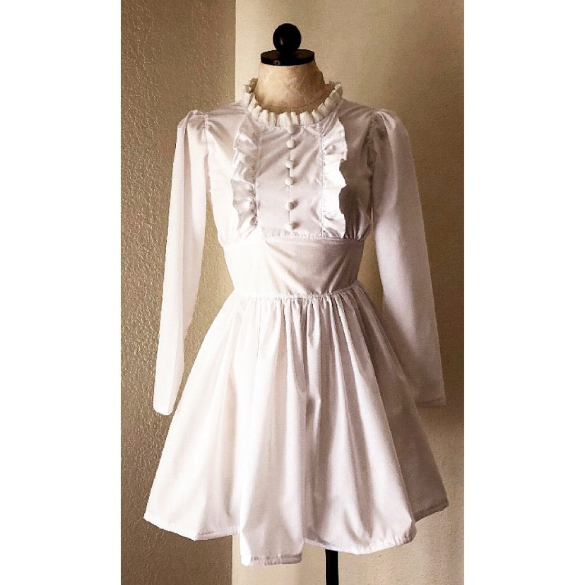 The Monique Dress in White