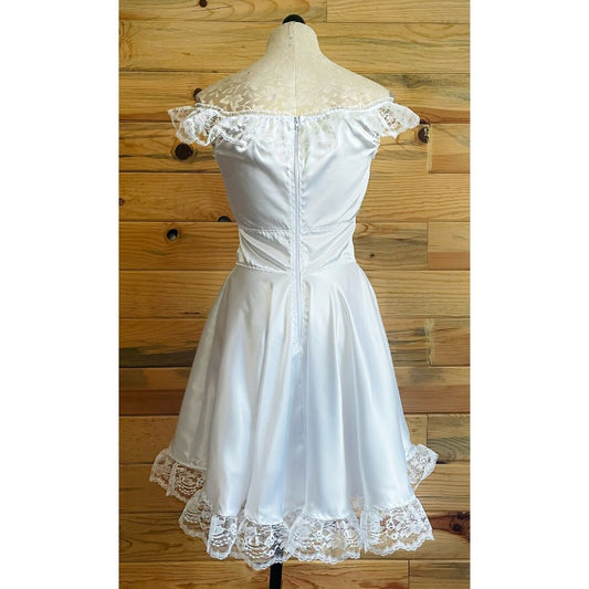 The Kathryn Dress in White
