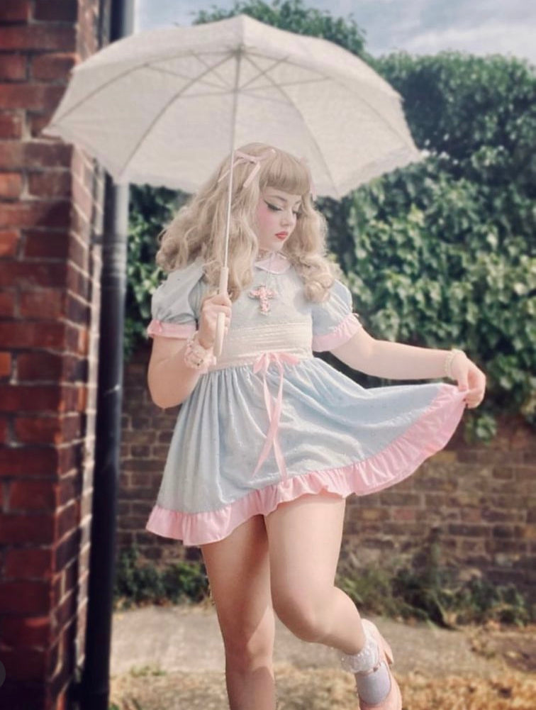 The Baby Jane Babydoll in Blue