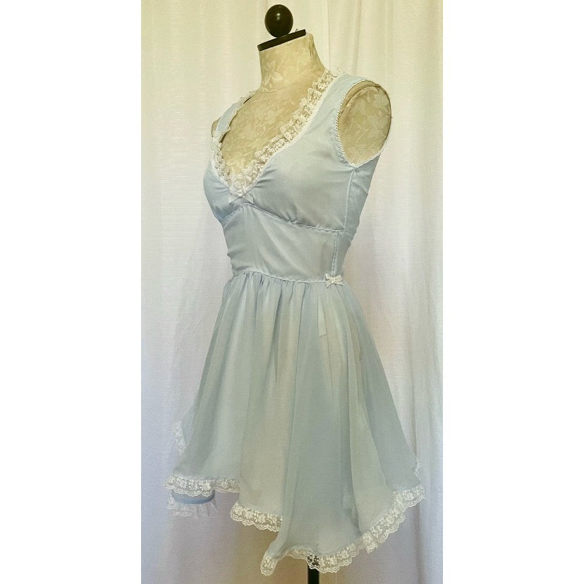 The Hennessy Dress in Baby Blue