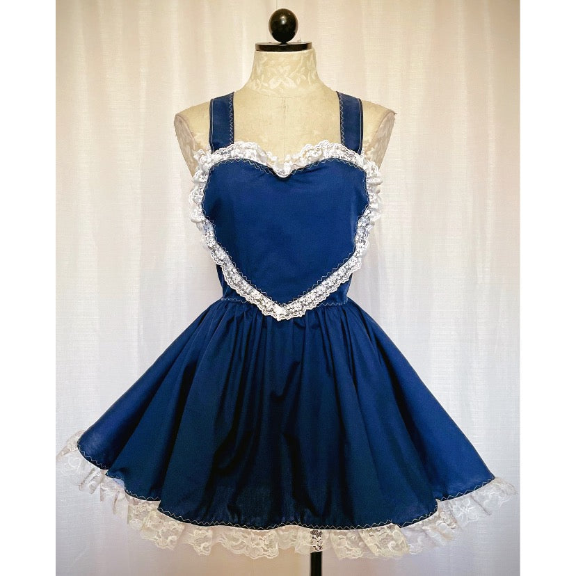 The Therese Dress in Navy