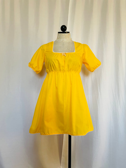 The Betty Babydoll in Yellow