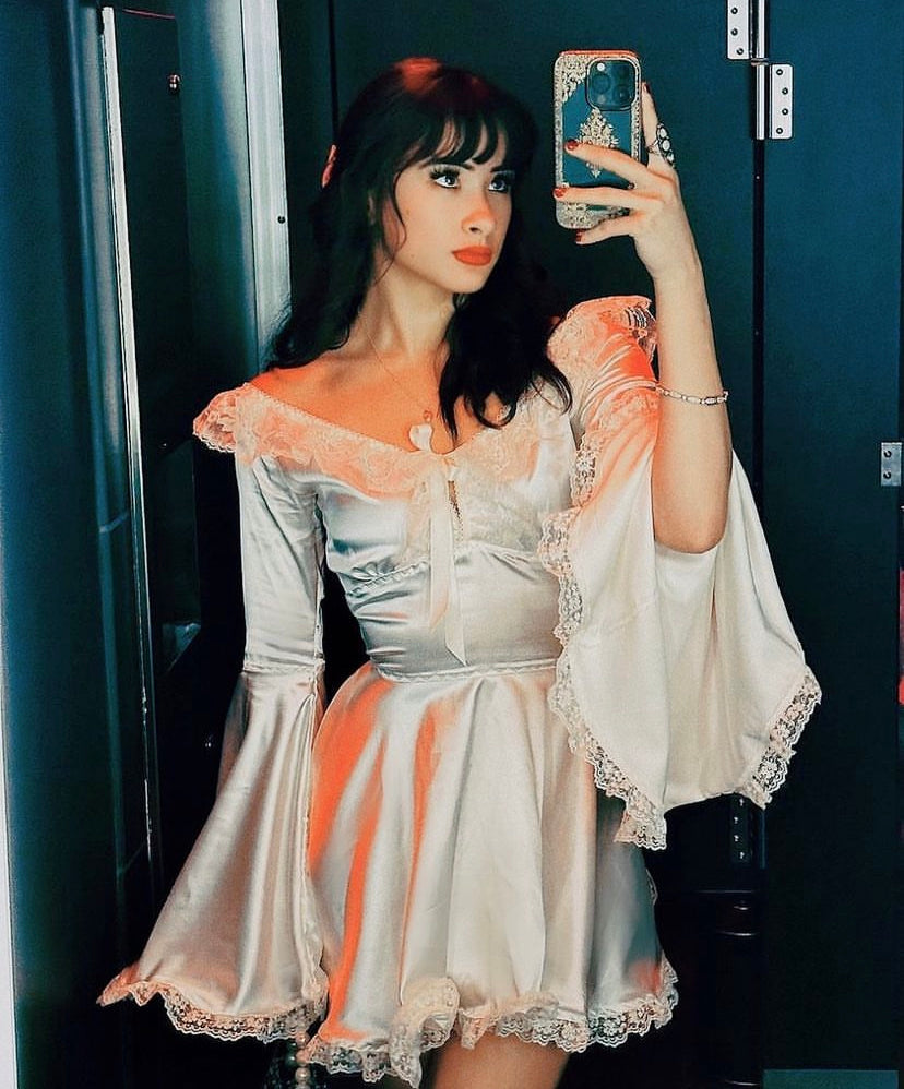 The Deidre Dress in Cream