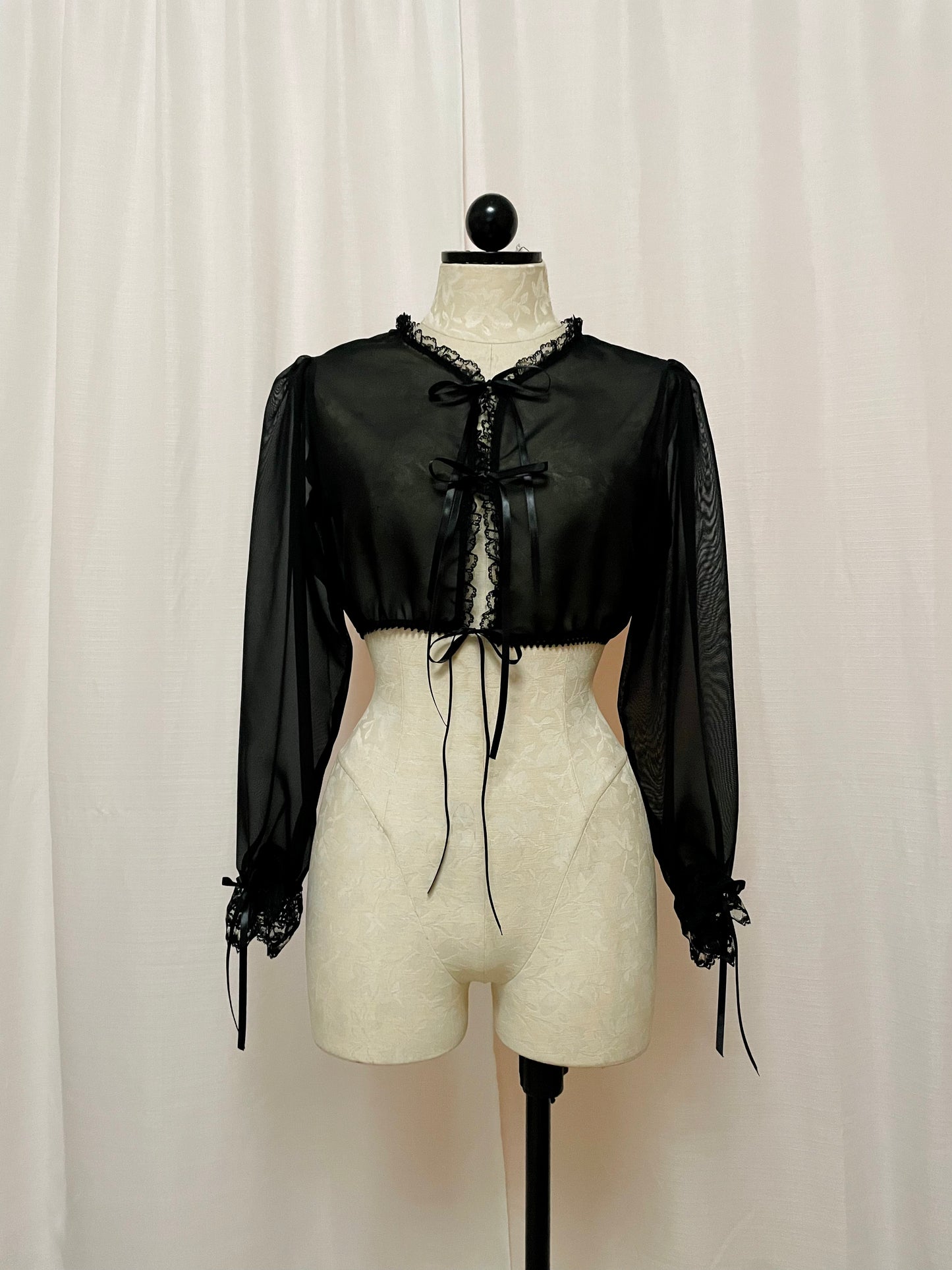 The Siouxsie Dress in black