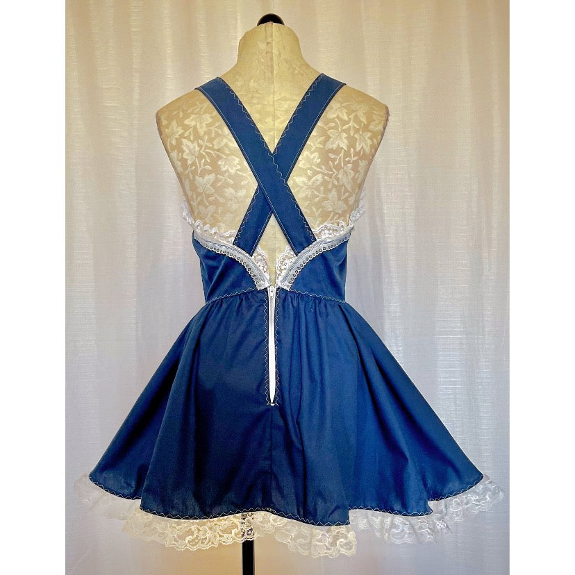 The Therese Dress in Navy