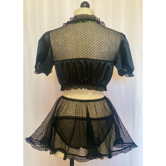 The Antoinette Dotted Tie Set