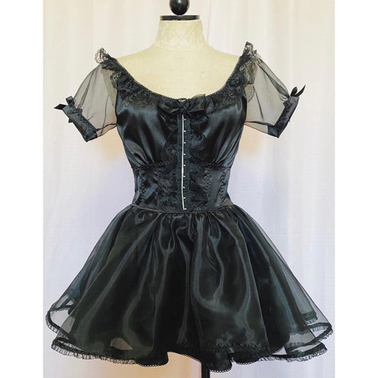 The Sebastian Dress in Black