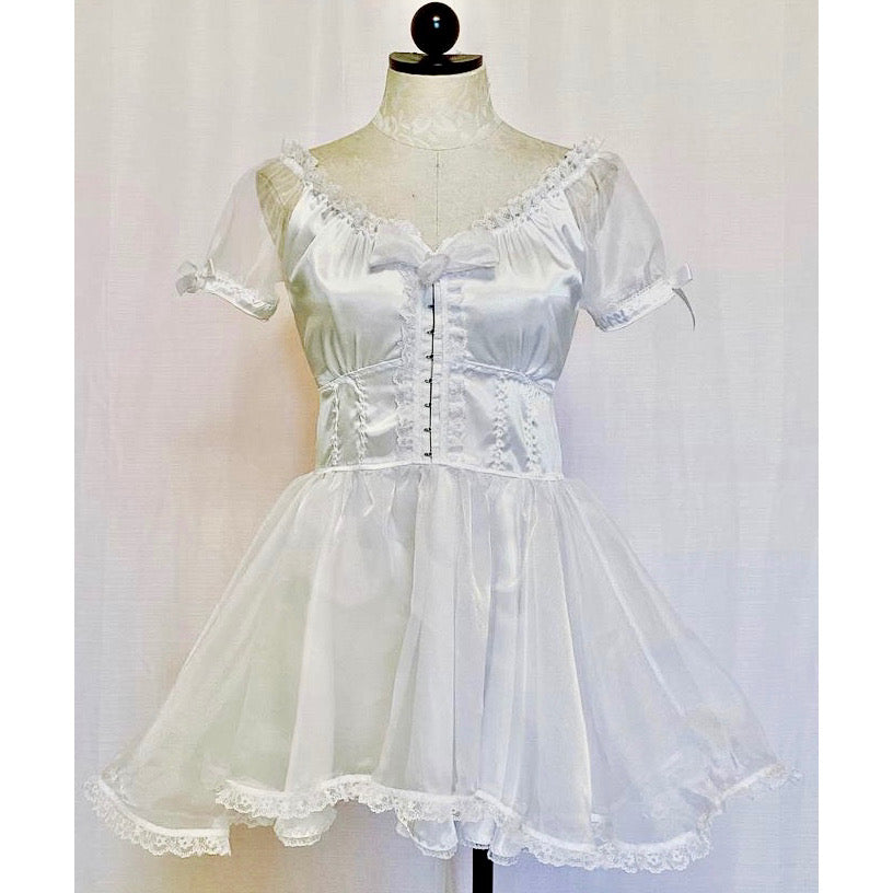 The Sebastian Dress in White