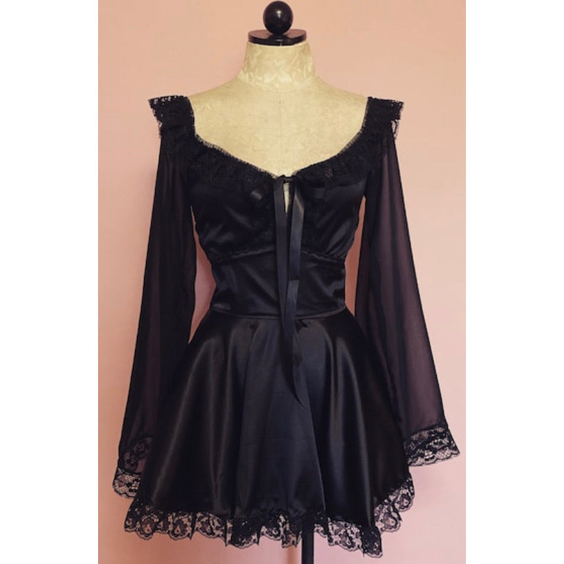 The Penelope Dress in Black