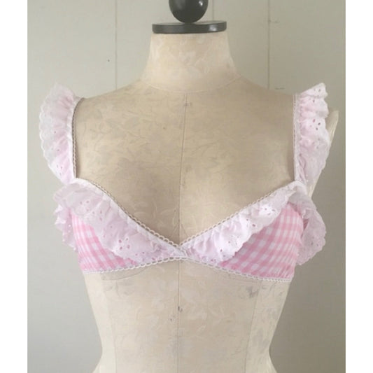 The Farmer’s Daughter Set in Pink Gingham