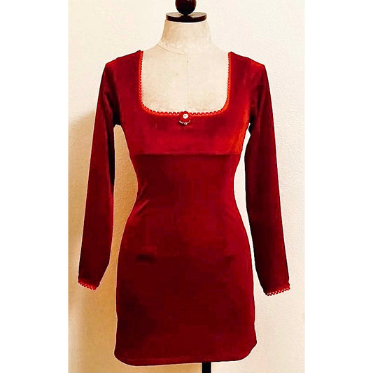 The Millie Dress in Red