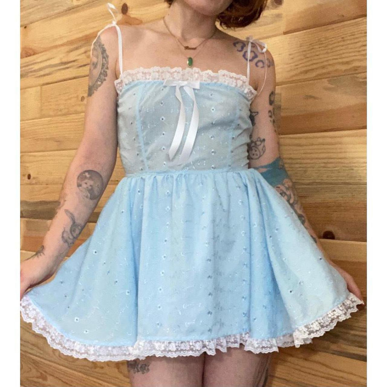 The Jaz Dress in Blue