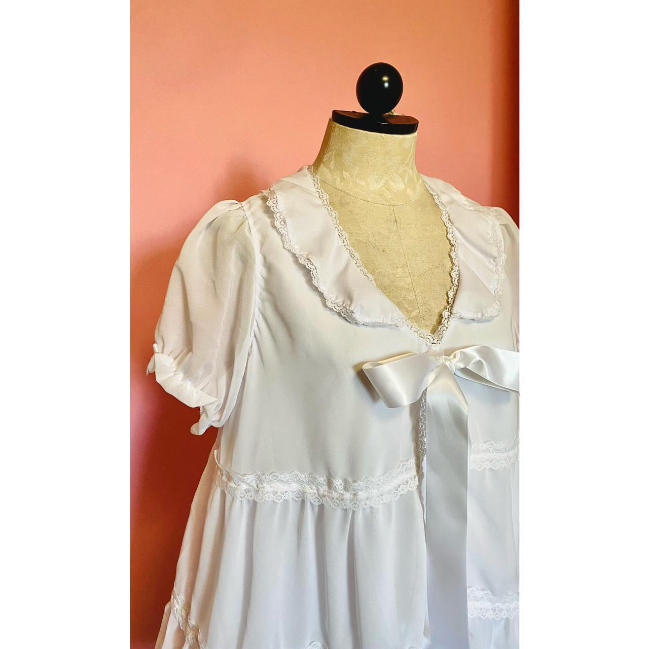 The Lexi Babydoll in White