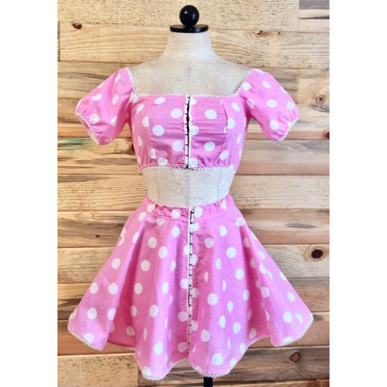 The Dottie Set in Pink