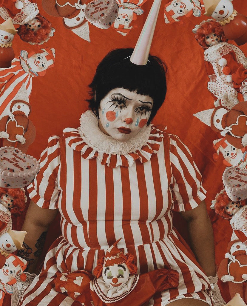 The Square Dance Dress in Red and White