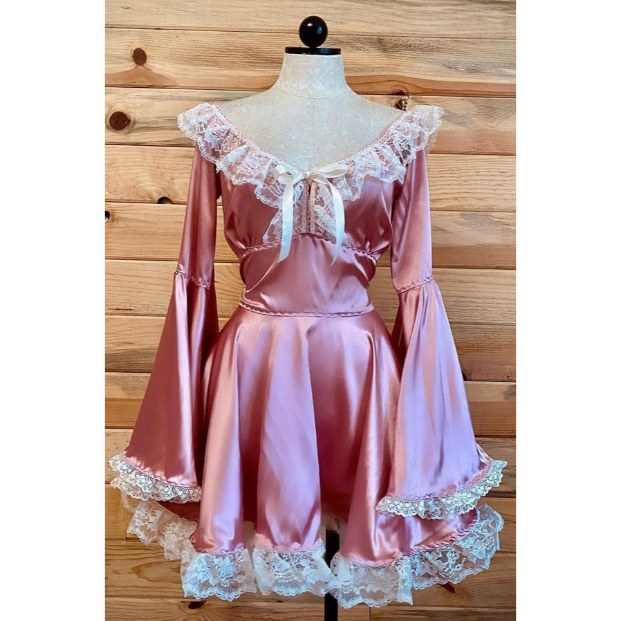 The Deidre Dress in Rose