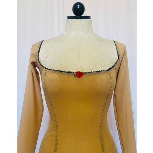The Donna Dress in Tan