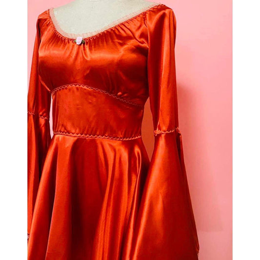 The Jennie Dress in Orange